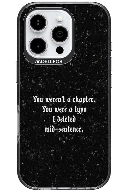 A Typo - Apple iPhone 16 Pro