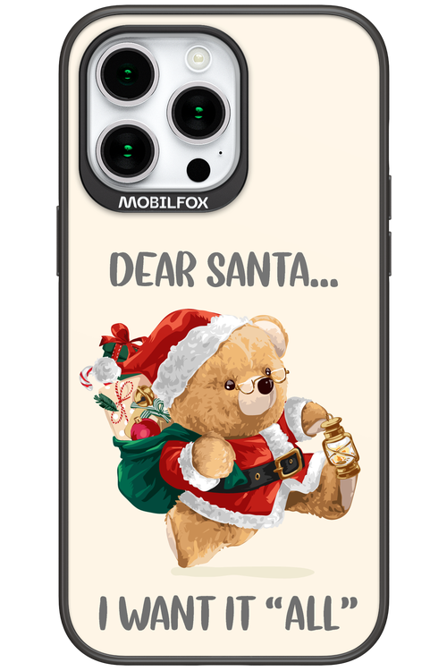Dear Santa i want it all - Apple iPhone 15 Pro Max