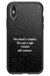 A Typo - Apple iPhone X