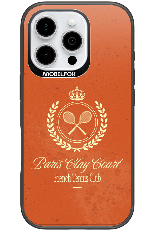 Paris Clay Court Club 2.0 - Apple iPhone 16 Pro