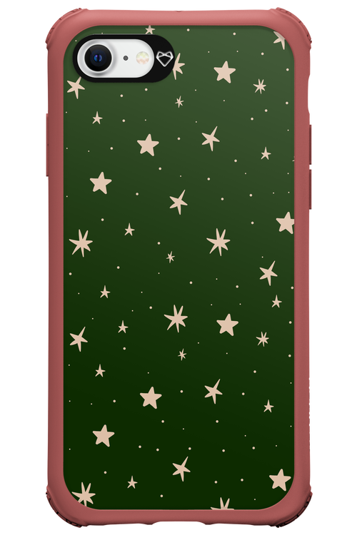 Forest Green Stars - Apple iPhone SE 2020