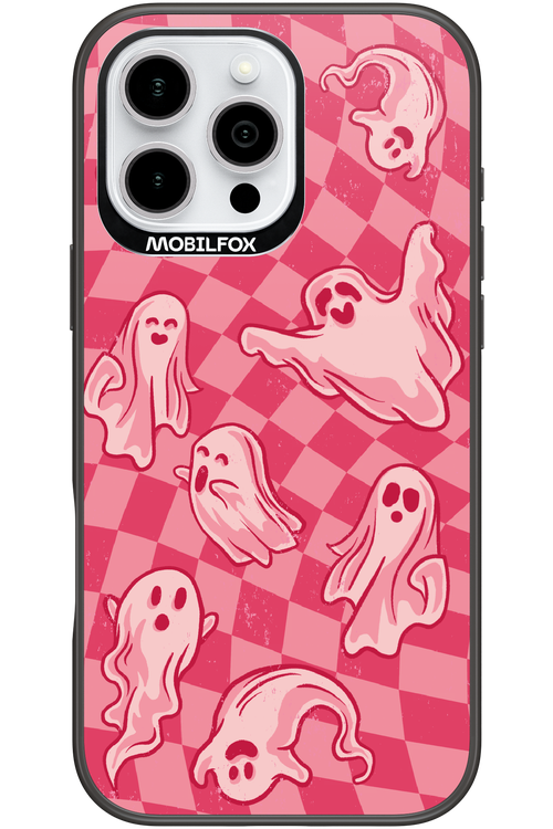 Strawberry Ghosts - Apple iPhone 16 Pro Max