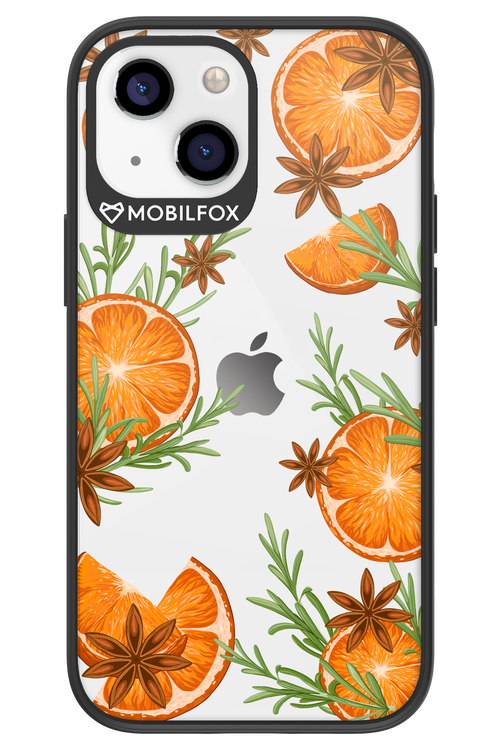 Orange With Star Anise - Apple iPhone 13 Mini