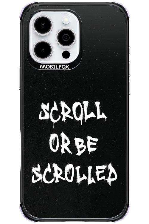 Scroll Black 2.0 - Apple iPhone 16 Pro Max