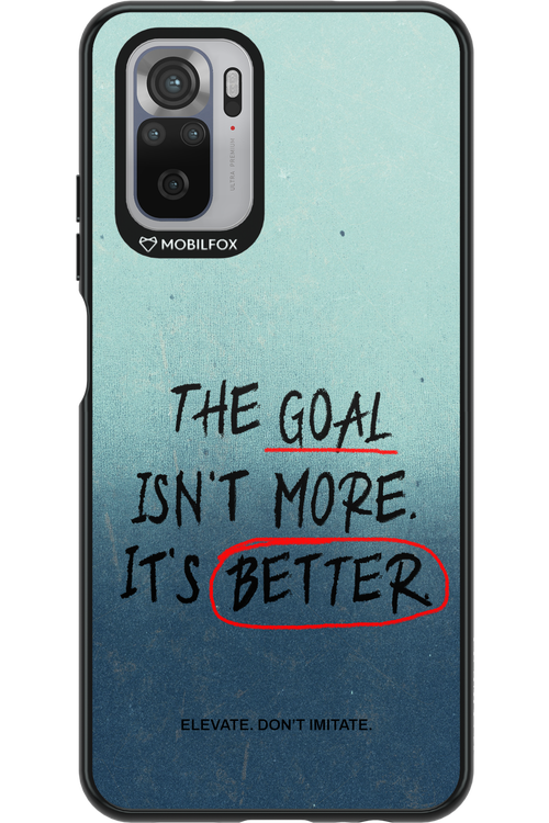 The Goal 2.0 - Xiaomi Redmi Note 10