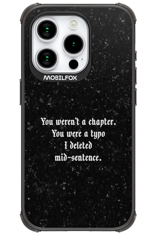 A Typo - Apple iPhone 15 Pro