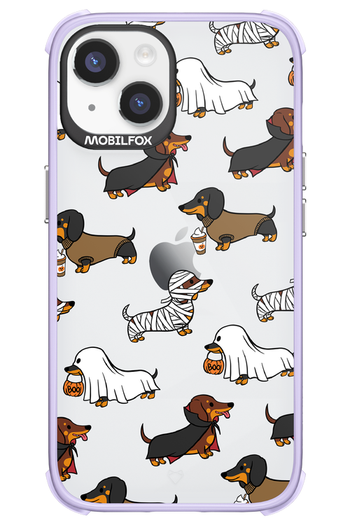 Scary Dachshund (Transparent) - Apple iPhone 14