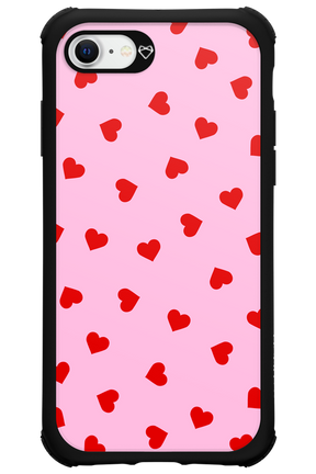Sprinkle Heart Pink - Apple iPhone SE 2020