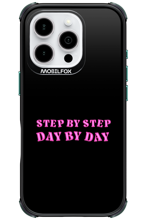 Step by Step Black - Apple iPhone 16 Pro