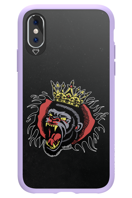 Monkey Rage Black - Apple iPhone X