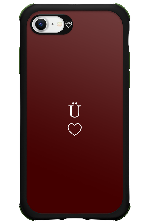 U Burgundia II 2.0 - Apple iPhone 8