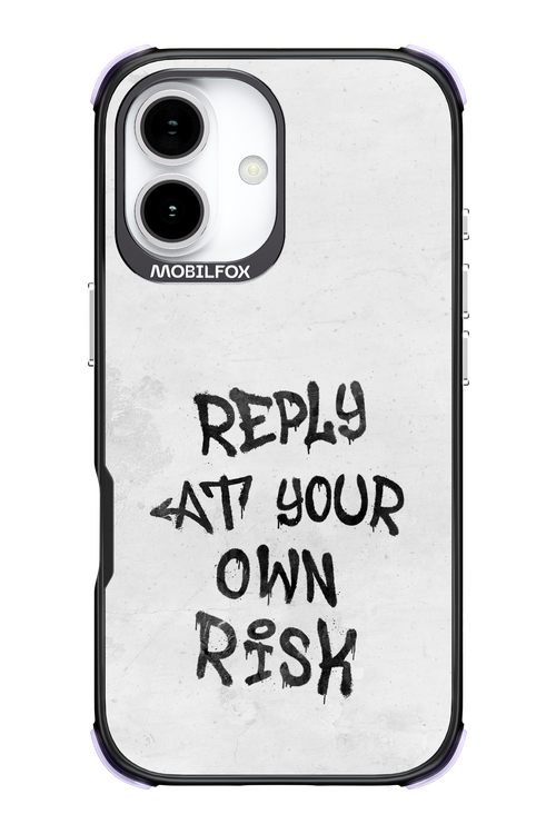 At Your Own Risk - Apple iPhone 17