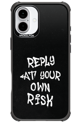 Risk Black - Apple iPhone 16 Plus