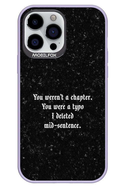 A Typo - Apple iPhone 13 Pro Max