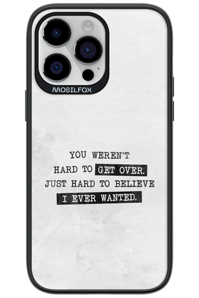 Hard to Believe - Apple iPhone 14 Pro Max