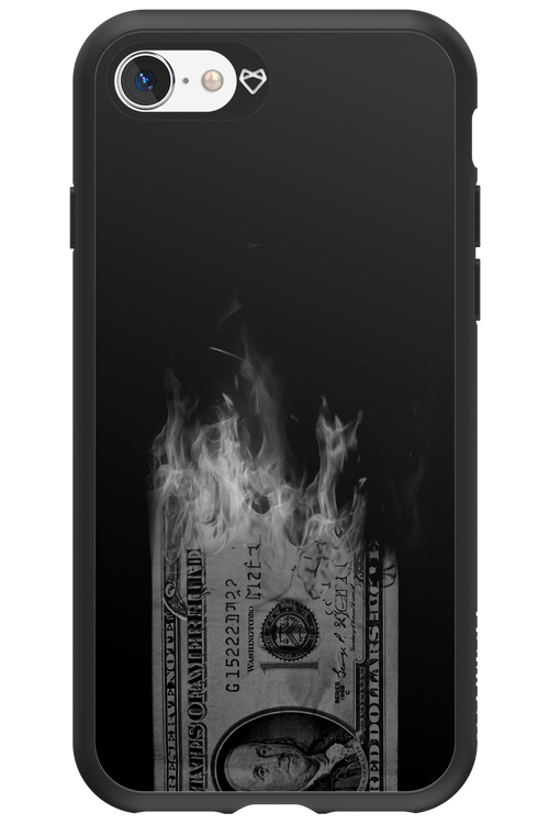 Money Burn B&W 2.0 - Apple iPhone 8