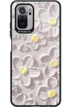 White Flowers - Xiaomi Redmi Note 10