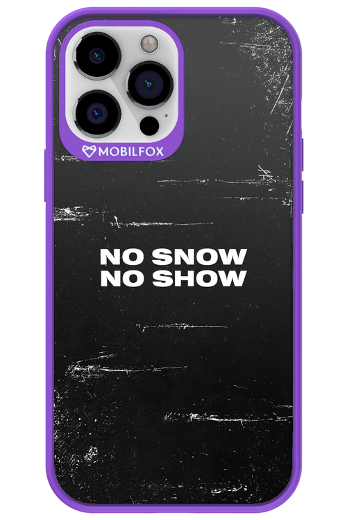 No snow, no show - Apple iPhone 13 Pro Max