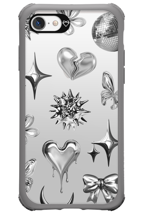 Silver Zone Transparent - Apple iPhone 7