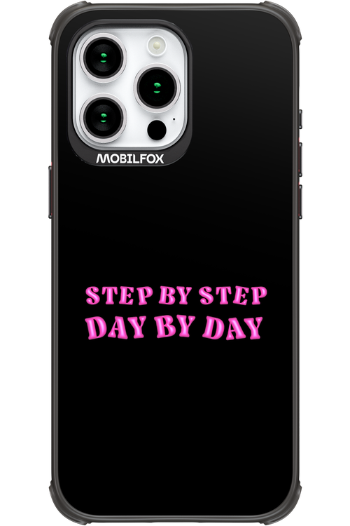 Step by Step Black - Apple iPhone 15 Pro Max