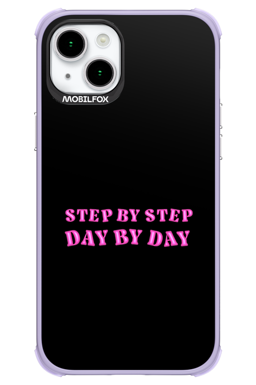 Step by Step Black - Apple iPhone 15 Plus