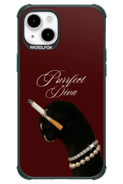Purrfect Diva - Apple iPhone 15 Plus
