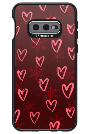 Christmas Hearts - Samsung Galaxy S10e