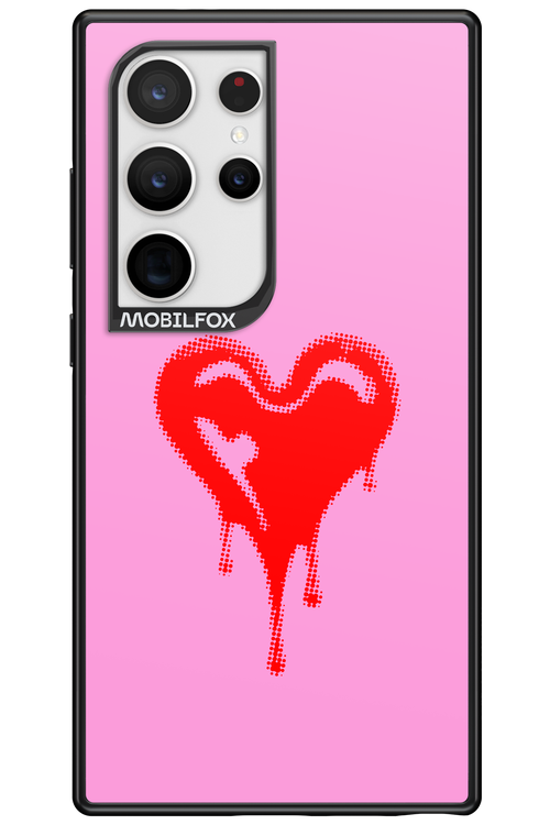 Heart Pink - Samsung Galaxy S24 Ultra