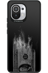 Money Burn B&W - Xiaomi Mi 11 5G