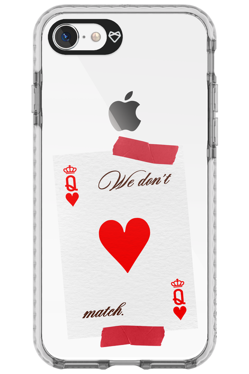 Match Transparent 2.0 - Apple iPhone 8