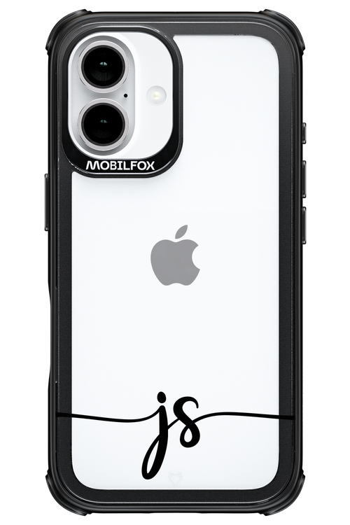 JS Monogram - Apple iPhone 16