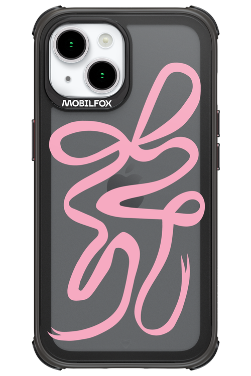 Pink Bow - Apple iPhone 15