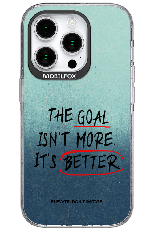 The Goal 2.0 - Apple iPhone 15 Pro