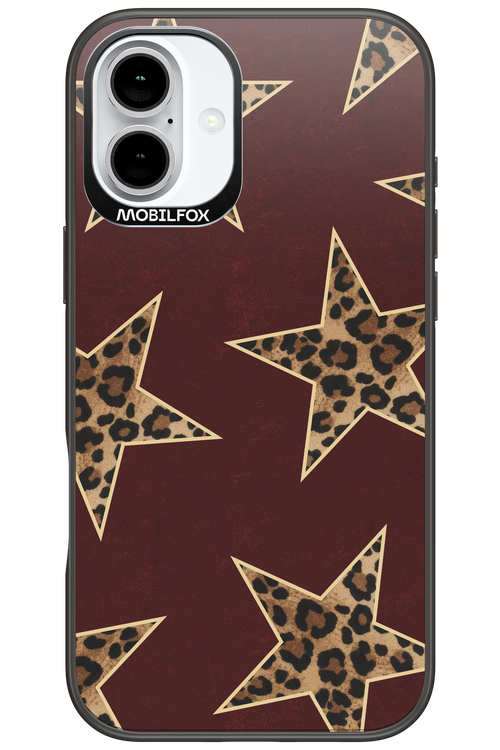 Wild Stars Burgundy - Apple iPhone 16 Plus