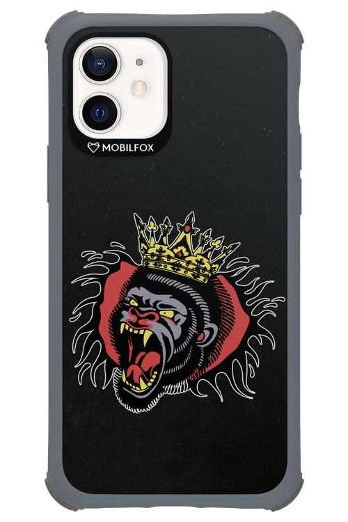 Monkey Rage Black - Apple iPhone 12