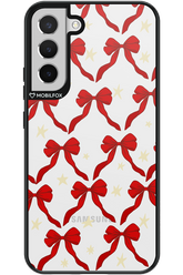 Bow & Stars (Transparent) - Samsung Galaxy S22+