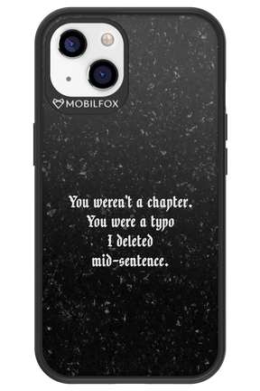 A Typo - Apple iPhone 13