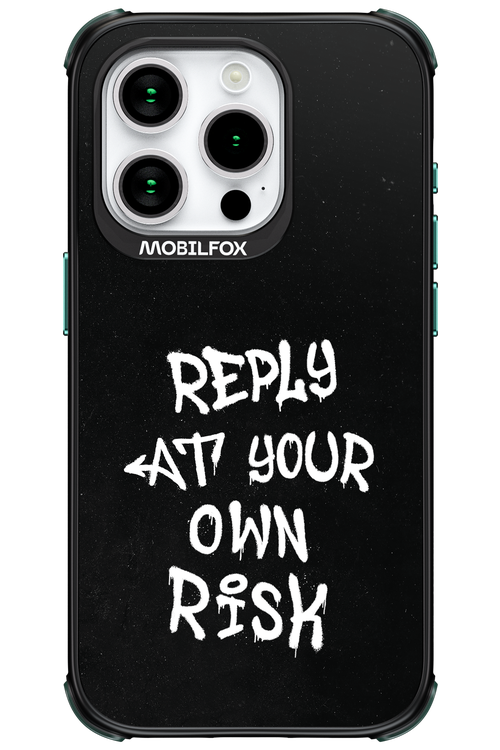 Risk Black 2.0 - Apple iPhone 15 Pro