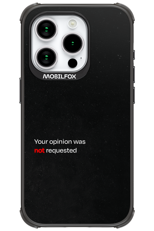 Not Requested 2.0 - Apple iPhone 15 Pro