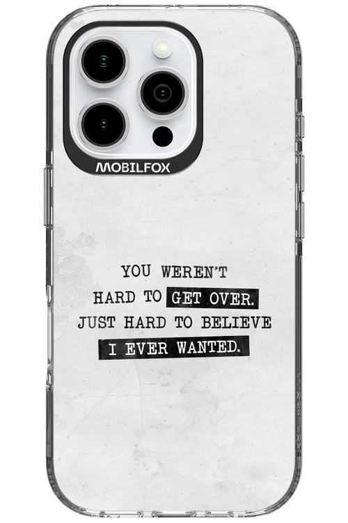 Hard to Believe - Apple iPhone 16 Pro