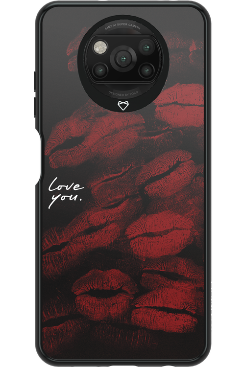 LOVE U BLACK 2.0 - Xiaomi Poco X3 Pro