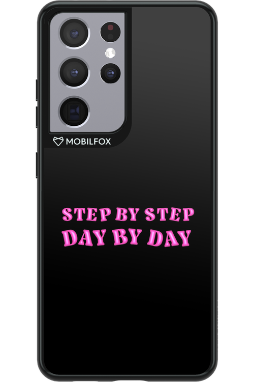 Step by Step Black - Samsung Galaxy S21 Ultra