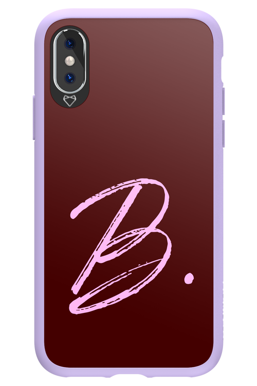(Dark Blush) B 2.0 - Apple iPhone X