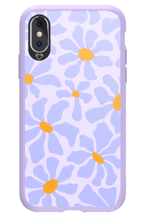 Flower Power Lilac - Apple iPhone X