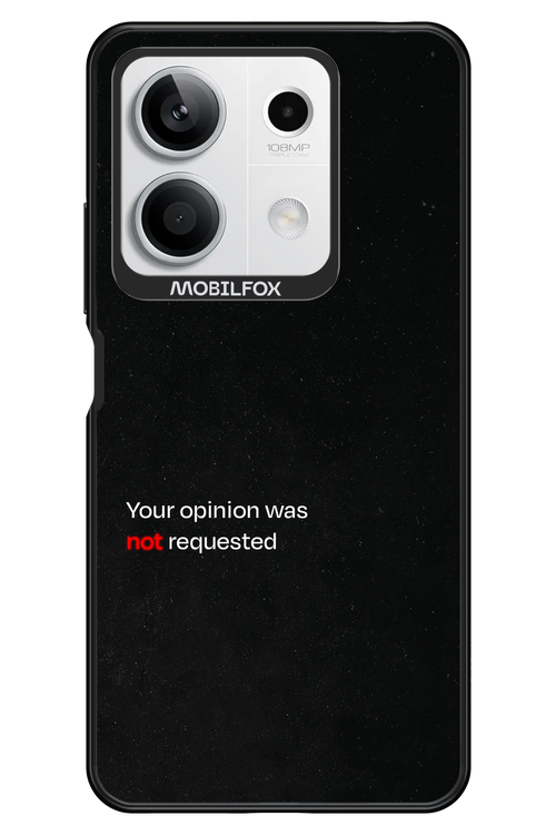 Not Requested 2.0 - Xiaomi Redmi Note 13 5G