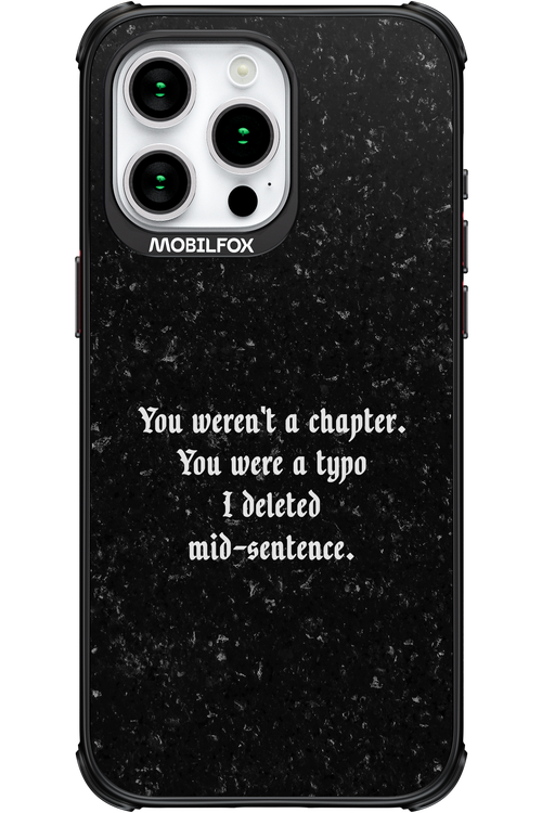 A Typo - Apple iPhone 15 Pro Max