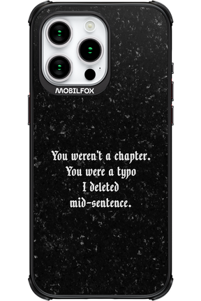 A Typo - Apple iPhone 15 Pro Max