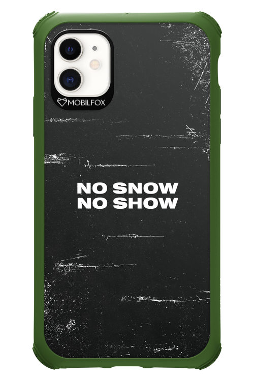 No snow, no show - Apple iPhone 11