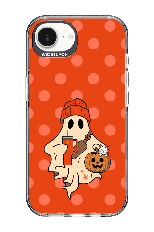 Ghost Girl (Orange) - Apple iPhone 16e