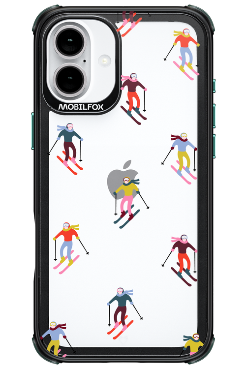 Snow Motion (Transparent) - Apple iPhone 16 Plus